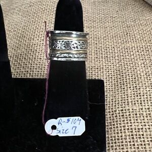 Silpada Silver and brass Patterned Ring